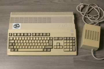 My Amiga 500 before restauration.